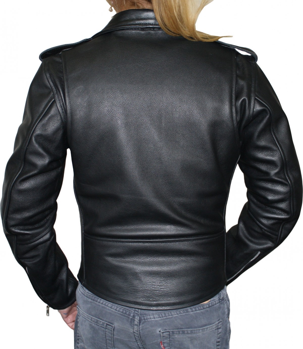 PROANTI Leder Motorradjacke Für Herren - Mit Herausnehmbaren Protektoren & Thermofutter, Winddicht